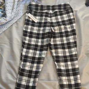 Plaid pants